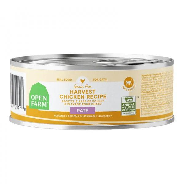 Open Farm C Can GF Harvest Chicken Pâté 5.3oz