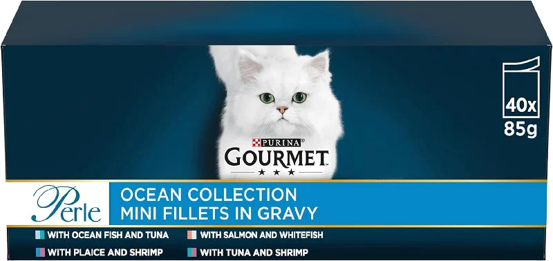 Perle Ocean Collection Wet Cat Food 40X85G